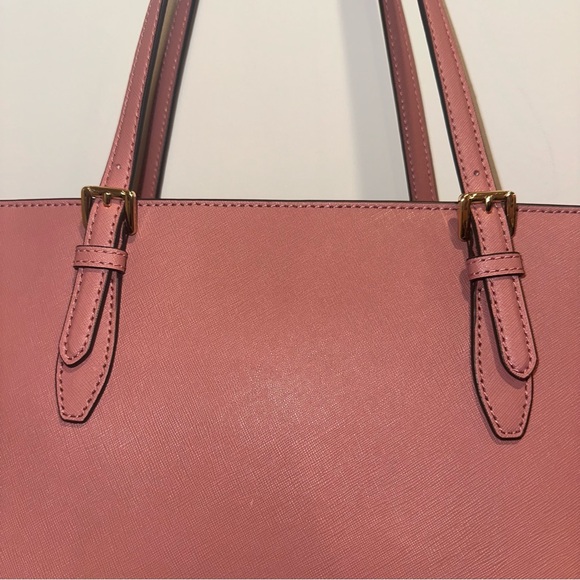 Michael Kors MK Gilly Large Saffiano Leather Tote Bag Primrose - Picture 6 of 15